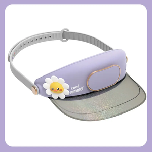 Nóng Nhất Bán Có Thể Sử Dụng Khác Nhau Hương Vị Có Sẵn Xách Tay Có Thể Sạc Lại USB 1200MAh Dung Lượng Pin Mới Đến Nhỏ Hat Fan - Product Image 6