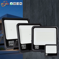 Projecteur LED de jardin extérieur en aluminium moulé sous pression haute luminosité, étanche IP66, 50W 100W 150W 200W 300W 400W