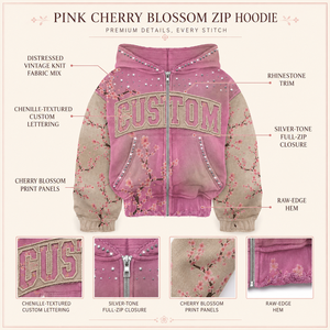 Streetwear Custom Embroidered Zipper Hoodie Men 100% Cotton Cropped Zip Hoodie Manufacturers Oversized Zip up Rhinestone Hoodie - Product Image 3