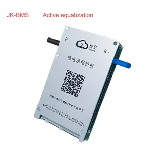 JK-BMS Penyeimbang Aktif Sistem Manajemen Baterai Li-Ion Pintar JK 4S 8S 12S 13S 14S 16S 17S 20S 24S Sel Lifepo4 JK BMS