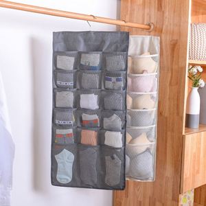 Sac de rangement suspendu double face en tissu Oxford, pliable, pour sous-vêtements, vêtements, chaussettes - Idéal pour les salles de bain (vente en gros) - Product Image 2