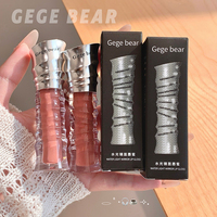 Gege Bear Vente en gros Maquillage Cosmétiques 6 couleurs Glaçure à lèvres Coupe antiadhésive Brillant à lèvres Plumper Label privé Huile pour lèvres Plumper pour filles