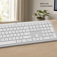 Keyboard Nirkabel Multi Perangkat MX Keys S Mekanik Baru dengan USB Type C, Dapat Diisi Ulang, dan Dilengkapi Lampu Latar untuk Penggunaan di Kantor