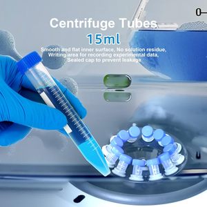 Tube de centrifugation à visser en PP de 1,5 ml, base pointue, anticoagulant, haute transparence, consommable de laboratoire, ultrafiltration, à fixation rapide - Product Image 5