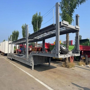 Nuevo Semirremolque de Transporte de Autos de 2 Ejes y Capacidad para 8 Vehículos, Transmisión Automática, Motor Diésel, Origen Shandong, Video Técnico - Product Image 2