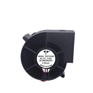Ventilateur centrifuge SYD/OEM DC9733 Turbo <span class=keywords><strong>Blower</strong></span> 12V à billes 24V Grand volume d'<span class=keywords><strong>air</strong></span> Barbecue Poêle Cheminée 5V 97x97x33mm - Product Image 1