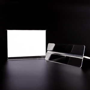 A6 phong cảnh Acrylic Poster nhà hàng đơn chủ nạc để <span class=keywords><strong>perspex</strong></span> tờ rơi hiển thị đứng ngang - Product Image 4