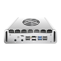 Mini PC industriel 2026 OEM/ODM sans ventilateur Mikrotik Ubuntu Soft Router AMD Ryzen R2314 Linux PC Pare-feu Linux
