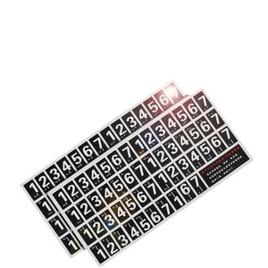 Hand Roll Piano Keyboard Sticker 88/61 <b>Keys</b> Digital Note <b>Labels</b> For Electronic Keyboard Musical Instrument Accessory - Product Image 2