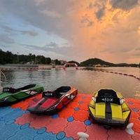 2025 bateau à jet d'eau électrique à la mode Jet Ski Go-Kart nouveau bateau électrique gonflable pour les installations d'amusement aquatique de surf de vague