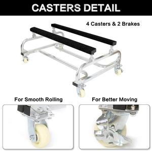 <span class=keywords><strong>Remorque</strong></span> de <span class=keywords><strong>bateau</strong></span> à moteur pour motomarine détachable avec capacité de 1000 lb, 34 "x 48" - Product Image 4