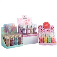Set de Spray Corporal Humectante y Aclarante de 88 ml, Sin Perfume, con Aroma Frutal de Larga Duración, para el Cuidado Diario de la Piel de la Mujer