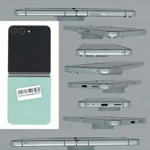 Flip5 Flip6 Flip4 Flip7 โทรศัพท์มือถือ 5G สมาร์ทโฟน กล้องหลัง 12MP หน้าจอ OLED รองรับซิมคู่ ชาร์จเร็ว เคสสีเขียวมิ้นท์ - Product Image 1