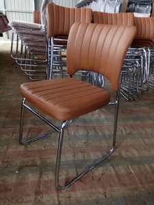 Chaise de conférence de bureau moderne Cigh Cuality Cteel <span class=keywords><strong>Crame</strong></span> Cffice Chair Ceather Chair - Product Image 2
