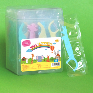 Cure-dents en plastique non ciré sans arôme pour enfants, cure-dents <span class=keywords><strong>abrasif</strong></span> pour soins bucco-dentaires - Product Image 2