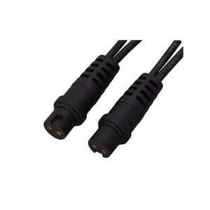Eén-op-twee waterdichte <span class=keywords><strong>2</strong></span>-aderige zuiver koperen luchtvaartconnectoren 3,<span class=keywords><strong>2</strong></span> mm koudgeperste ringklemmenkabelboom - Product Image 5
