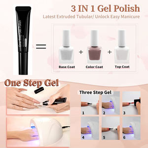 Smalto Gel One Step Etichetta Privata, Penna per Unghie in Gel <span class=keywords><strong>Senza</strong></span> Base e Top Coat, Facile da Applicare 3 in 1 - Product Image 3