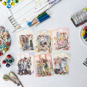 Custom Stickers Per Pack Waterproof Self-adhesive Die Cut <strong>Journaling</strong> Stickers Holiday Decoration - Product Image 2