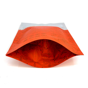 Sachet refermable en aluminium imprimé sur mesure avec fermeture éclair pour emballage de thé en vrac - Product Image 3