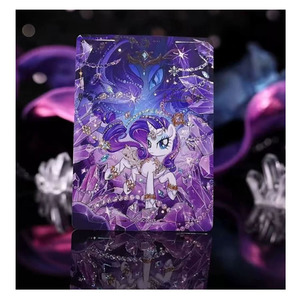 YQ Dernière Version My Little 11.0 Ponys Card Cute Funny Party Friendship Moments Card Princess Anime Collectible Card Gift KAYOU - Product Image 6