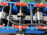 Machine de formage à rouleaux automatique pour rails de porte de garage en aluminium, porte à enroulement métallique