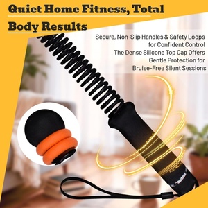 Corde de combat sans corde pour entraînement à domicile, silencieuse et facile à transporter, pour sculpter tout le corps, avec <span class=keywords><strong>poids</strong></span> réglables - Product Image 2