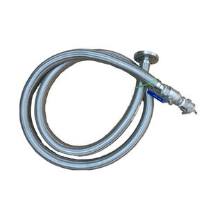 Research Grade Cryogenic <b>Hose</b> Line DN50 Liquid Helium Steam And <b>Vacuum</b> <b>Hose</b> with V-joint - Product Image 6
