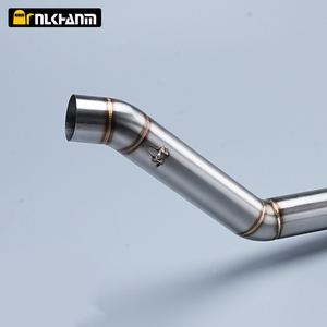 Nouveau système d'échappement de moto modifié en acier inoxydable NlkHanm 51 mm à enfiler, tuyau allongé pour YAMA <span class=keywords><strong>MT09</strong></span> MT-09 FZ-09 <span class=keywords><strong>Tracer</strong></span> - Product Image 5