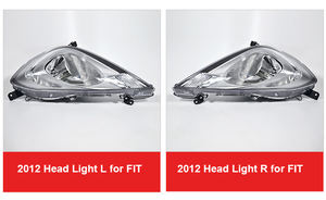 Faro anteriore Auto Hatchback US Edition berlina Auto faro frontale per <span class=keywords><strong>Honda</strong></span> Fit <span class=keywords><strong>Jazz</strong></span> 2012 <span class=keywords><strong>2009</strong></span> 2014 - Product Image 4