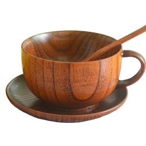 New Nordic Design Wooden Bowls Wide Mouth Eco-Friendly Party Tableware Custom Logo Handicrafts Fast Delivery