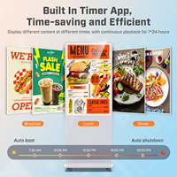 Affichage Numérique LCD 43 Pouces Blanc Écran Tactile Qualité Commerciale pour Publicité Intérieure – Entrepôt USA