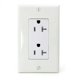 15A conventional American socket outlet duplex American receptacle wall socket switch