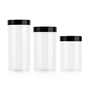 ขวดพลาสติก PET ใสทรงกลม ขนาด 4 ออนซ์ 120 มล. สำหรับใส่โลชั่น/ครีม - Product Image 5