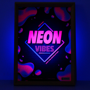 Tùy chỉnh PVC Pet KT bọt bảng dấu hiệu triển lãm quảng cáo hiển thị <span class=keywords><strong>Neon</strong></span> huỳnh quang Mực in logo quảng cáo nghệ thuật in Poster - Product Image 1