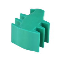 Bouchon en caoutchouc multi-nervures personnalisé pour profilé plastique extrudé, anti-poussière, amortissant les chocs, taille personnalisée disponible