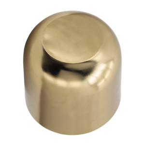 Set di 3 Vasi Cilindrici in Metallo su Supporti, Moderni Vasi per Fiori da Interno ed Esterno, Finitura Dorata, Decorazione per la Casa - Product Image 6