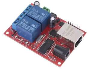 LAN Ethernet <span class=keywords><strong>2</strong></span> arah Relay Board Delay Switch TCP/UDP Controller modul - Product Image 2