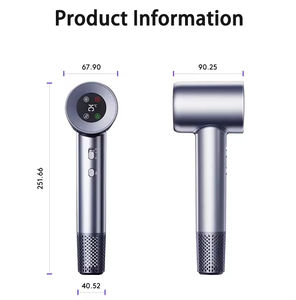 Secador de Pelo Profesional Iónico BLDC de 110000 rpm de Alta Velocidad con Pantalla LCD, Iones Negativos, Boquilla Magnética para Uso Doméstico - Product Image 4
