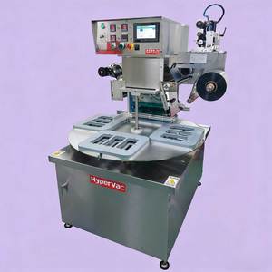Automatic <b>Rotary</b> Tray Sealer Sealing <b>Machine</b> With Automatic Discharge For Food Trays Commercial Packaging Equipment SUS304 - Product Image 6