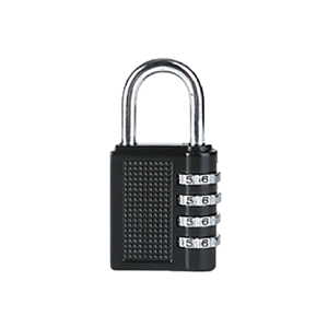 <span class=keywords><strong>Candado</strong></span> de Combinación de Aleación de Zinc de 4 Dígitos Antirrobo, Resistente al Agua y Duradero para Viajes al Aire Libre y Uso en Gimnasio, en Existencia - Product Image 1