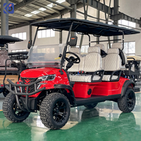 Voiturette de golf électrique CAMP 6 places 5 kW au lithium, charge rapide, type Club Car