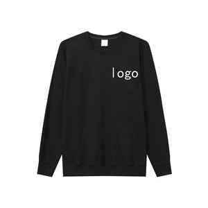 Sudadera bordada personalizada para hombre, jersey de manga larga con cuello redondo y tono neutro de alta calidad - Product Image 3