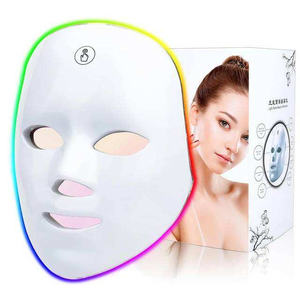 Masque facial électrique sans fil LED 2026 pour la régénération de la peau, rechargeable et portable pour les voyages et l'usage domestique - Product Image 1