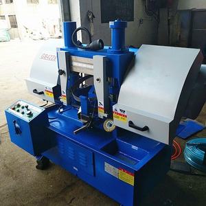 Sierra <span class=keywords><strong>de</strong></span> cinta horizontal para metal GB4228, máquina <span class=keywords><strong>de</strong></span> sierra <span class=keywords><strong>de</strong></span> cinta para metal, puede cortar y ensartar barras <span class=keywords><strong>de</strong></span> acero, alimentación automática - Product Image 6