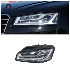 Para Audi A8 S8 LED faro Original 2014 2015 2016 2017 <span class=keywords><strong>A8L</strong></span> Actualización de lámpara faro de alta calidad A8 <span class=keywords><strong>W12</strong></span> D4 Luz de coche - Product Image 6