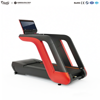 Máquina de ejercicio de cinta de correr eléctrica de servicio pesado de gimnasio comercial nuevo equipo de cintas de correr de Motor de CC