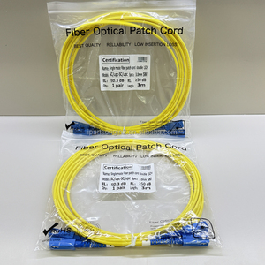 Cable de Fibra Óptica Dúplex Monomodo SC-SC UPC SM 9/125μm de 3 Metros, Cable Jumper, Proveedor Chino - Product Image 5