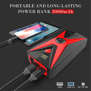 Xe di động pin 20000mAh đa chức năng ngân hàng điện pin 12V 2000A tự động nhảy khởi động cho động cơ diesel và xăng xe - Product Image 2