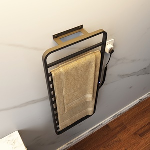 Radiateur chauffe-serviettes électrique mural pour salle de bain, design élégant, OEM ODM - Product Image 6