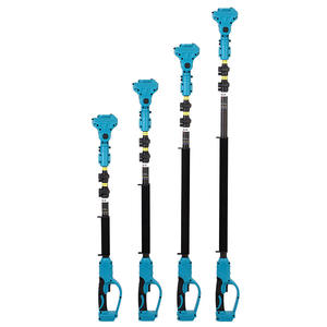 Ciseaux d'élagage télescopiques électriques personnalisés de 2.5m <span class=keywords><strong>pour</strong></span> <span class=keywords><strong>branches</strong></span> hautes et poteau de tronçonneuse <span class=keywords><strong>Sécateur</strong></span> d'arbres fruitiers et tige d'extension de cueilleur - Product Image 1